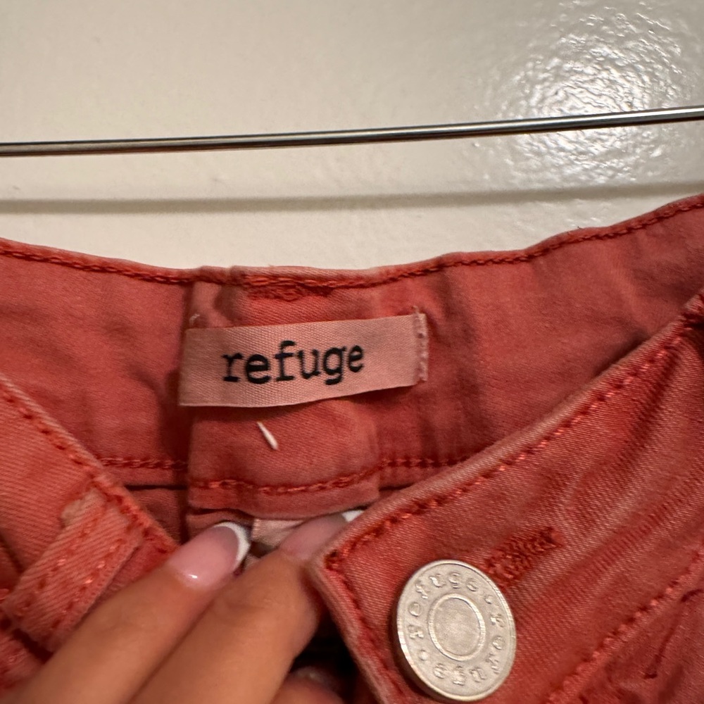 Rust Jean shorts - Picture 3 of 3